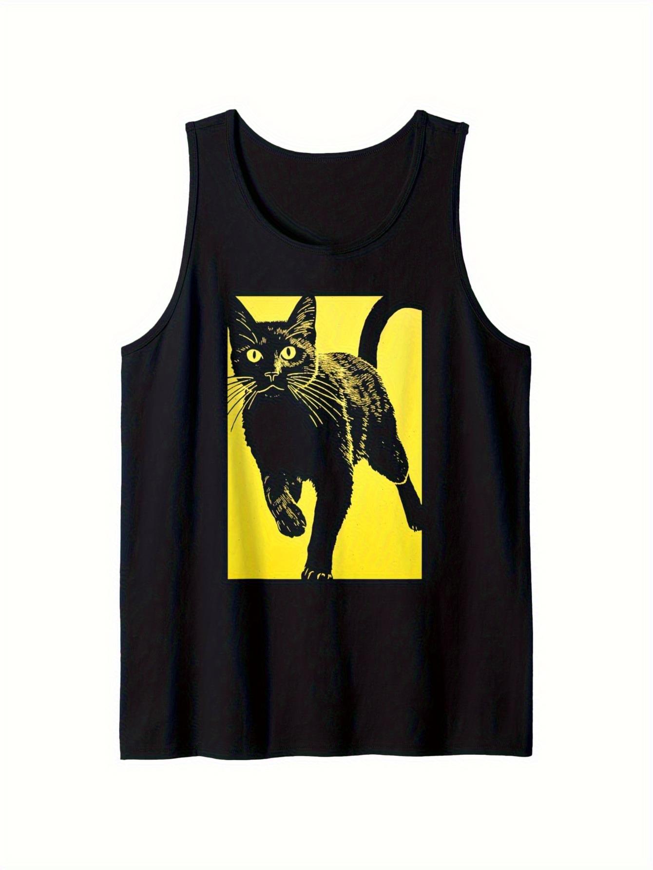 Street For Fashion - Men's Gothic Eye Pattern Sleeveless T-Shirt