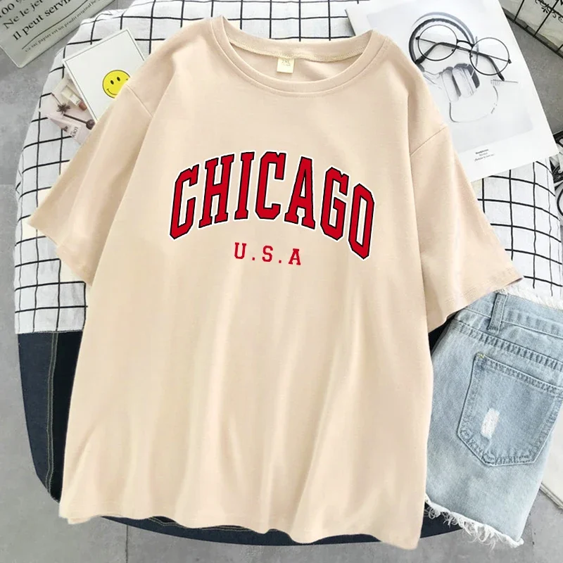Street Fashion Chicago - Chicago Usa City Letter Graphic Print