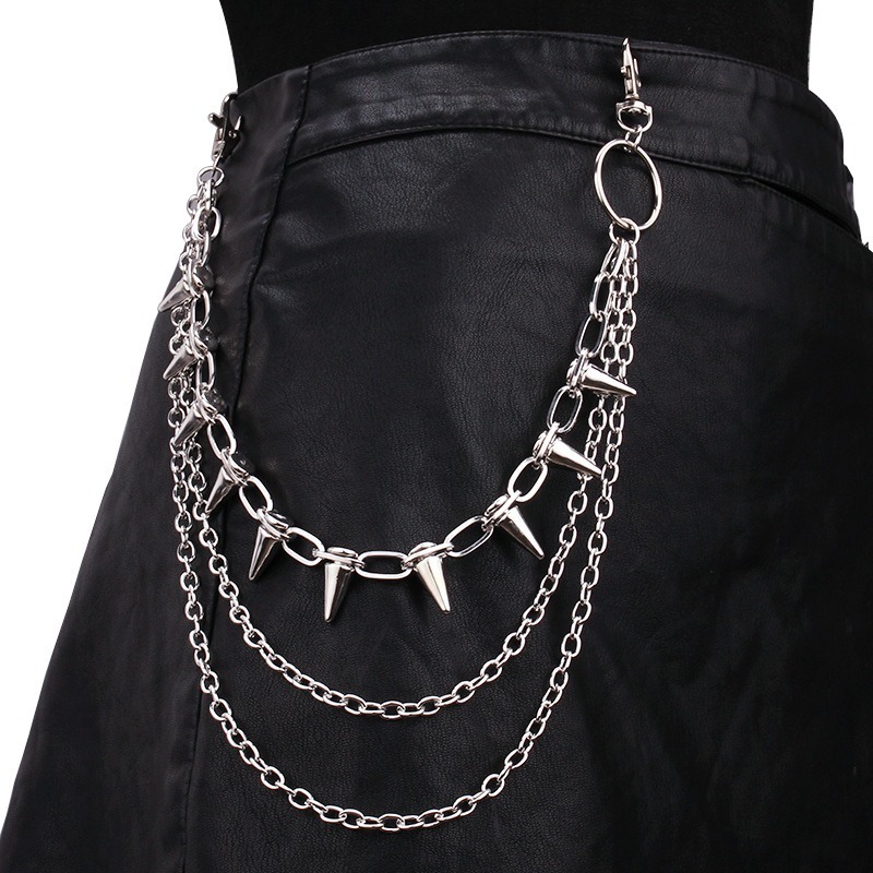 Street Fashion Necklace - Hip Hop Punk Rock Metal Pants