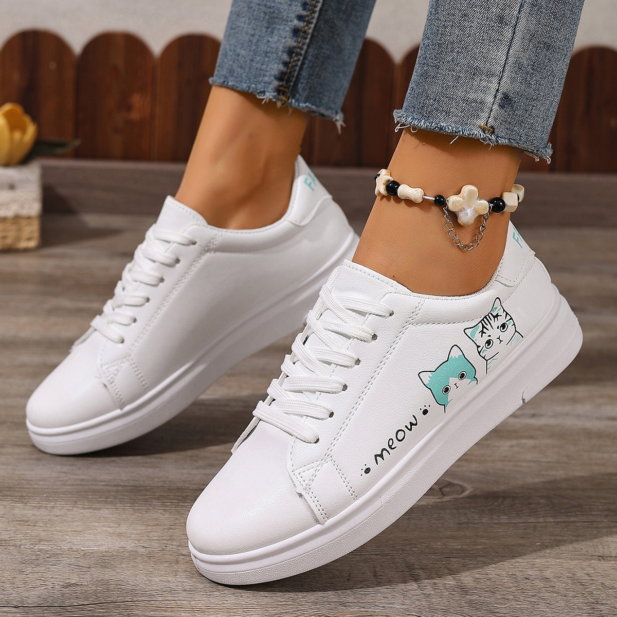 Street Fashion Ladies - Women Sneakers Fashion Breathble Vulcanized Shoes