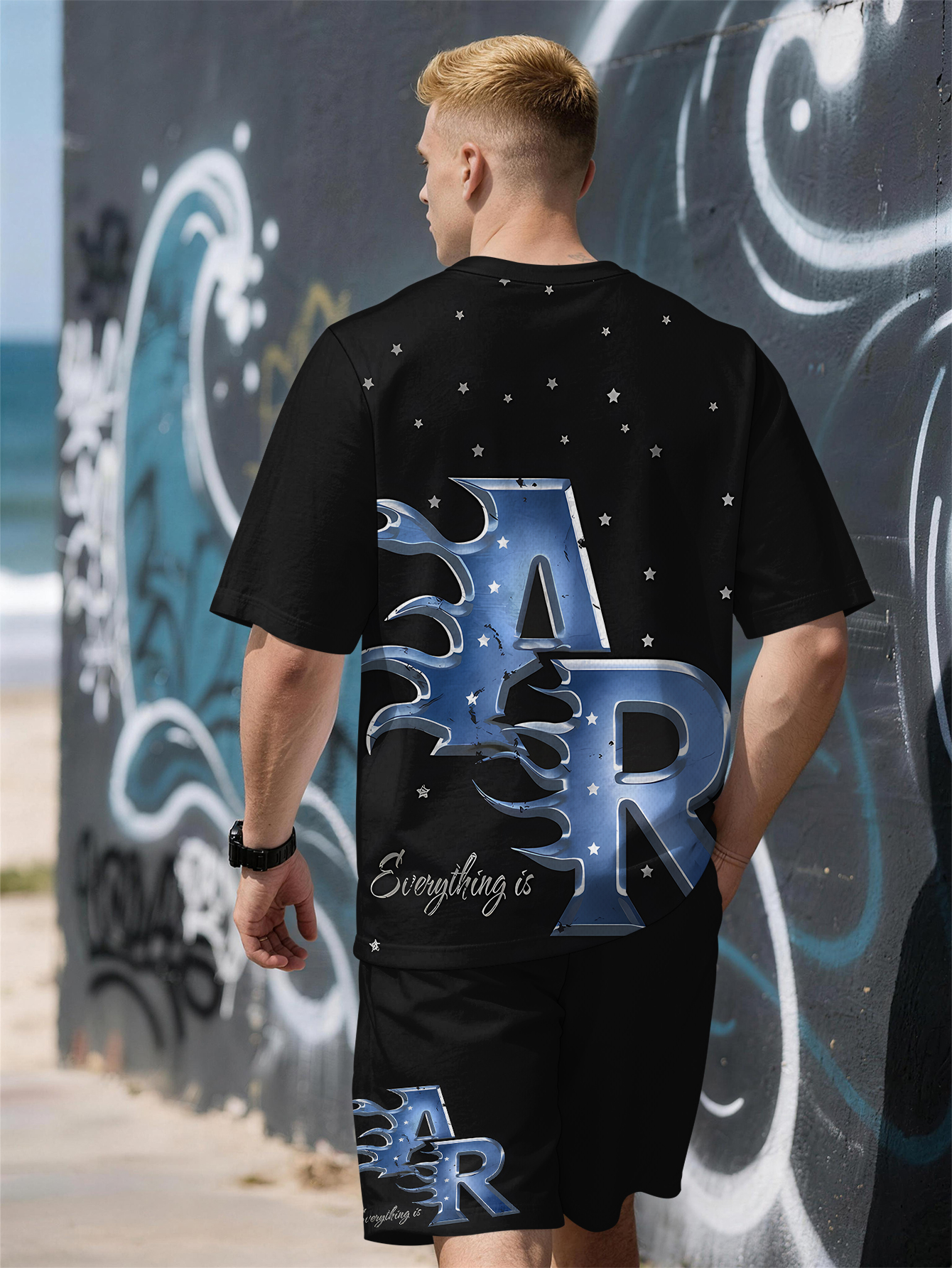 2026 Summer New Men's Short-Sl - Street Fashion For 2026 avaliação e preço
