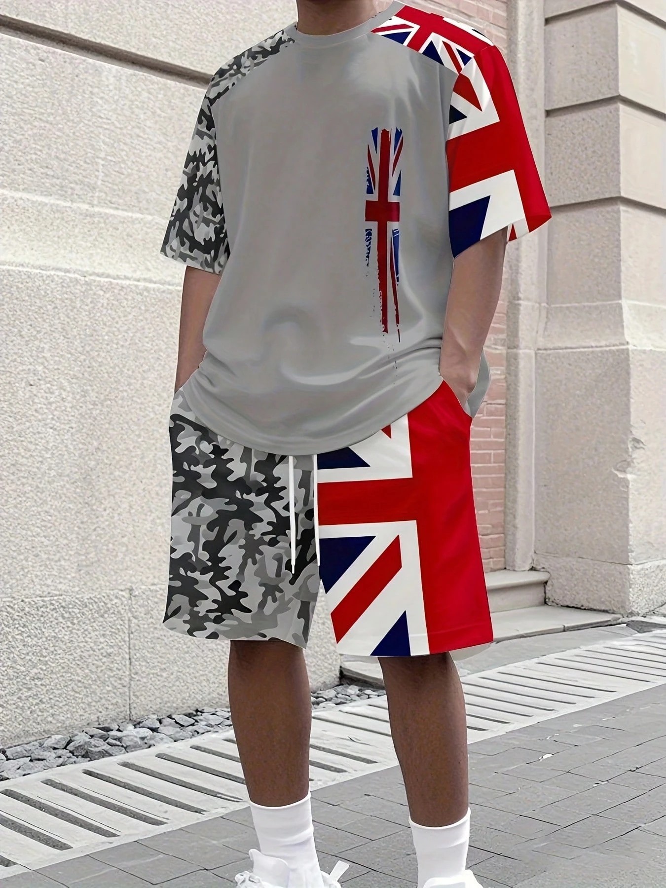 2026 Summer New Men's Short-Sl - Street Fashion For 2026 avaliação e preço