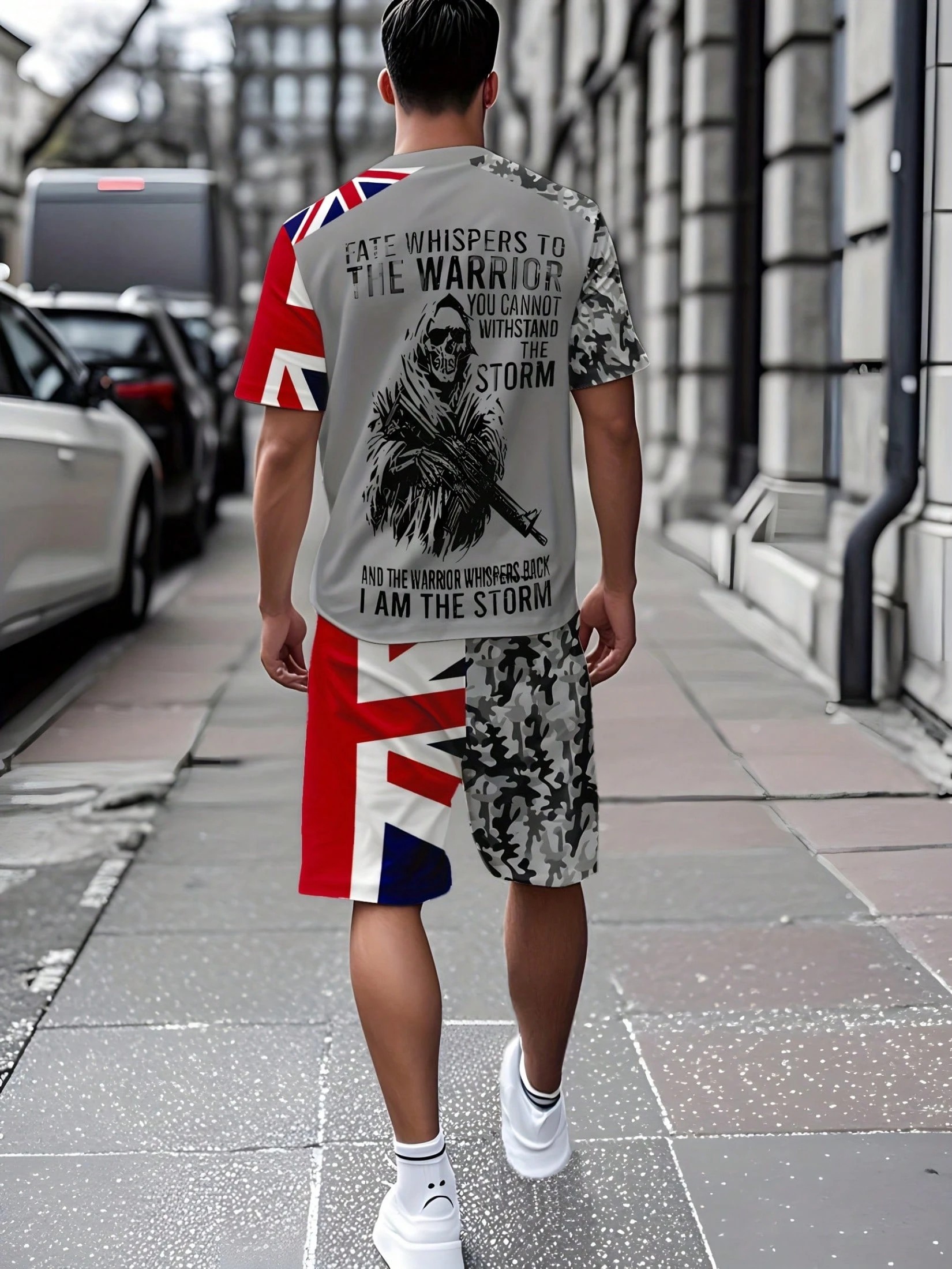 2026 Summer New Men's Short-Sl - Street Fashion For 2026 avaliação e preço