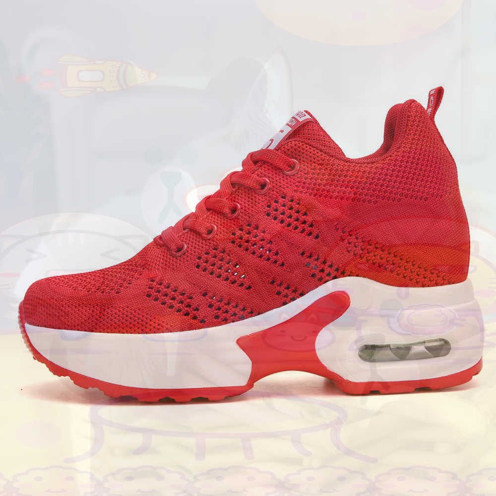 Red Size 36 Shoes Woman Tennis - Street Fashion In Vietnam avaliação e preço