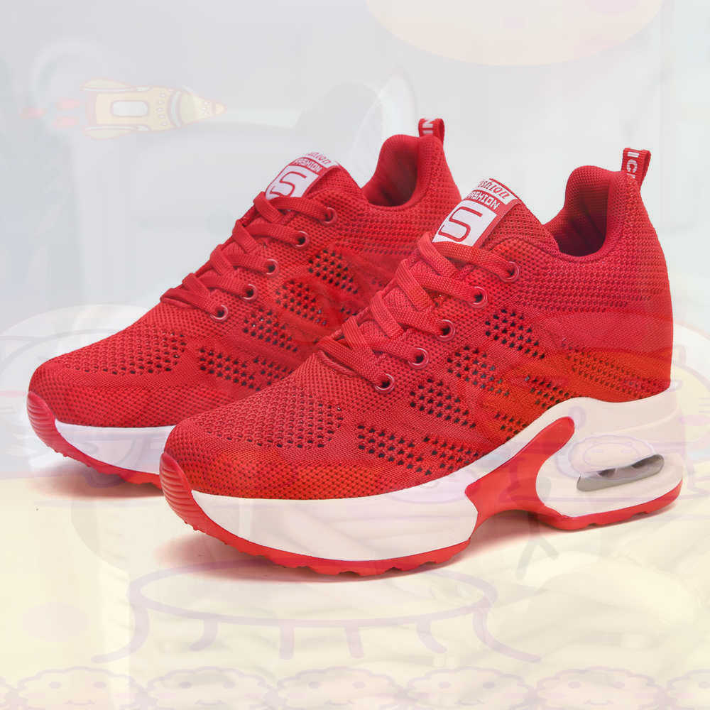 Red Size 36 Shoes Woman Tennis - Street Fashion In Vietnam avaliação e preço