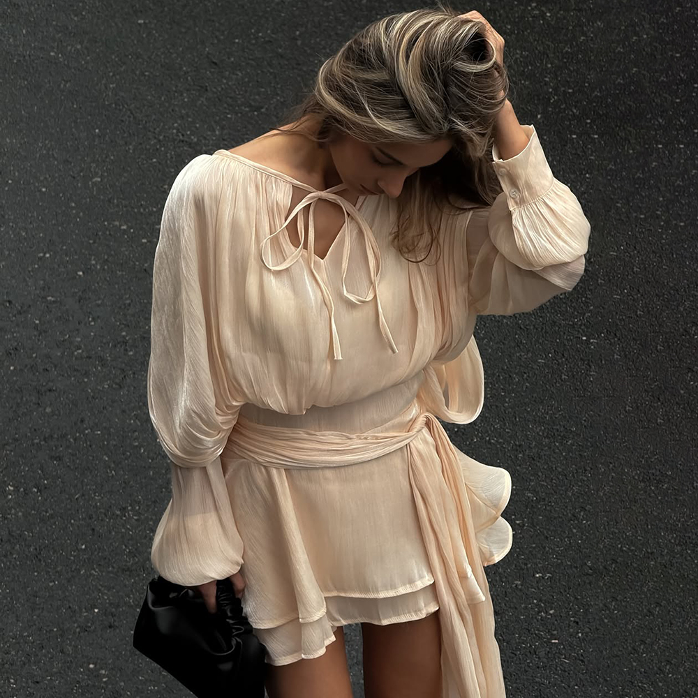 Tuularose Fashion Women Ruffle - Street Fashion Necklace avaliação e preço