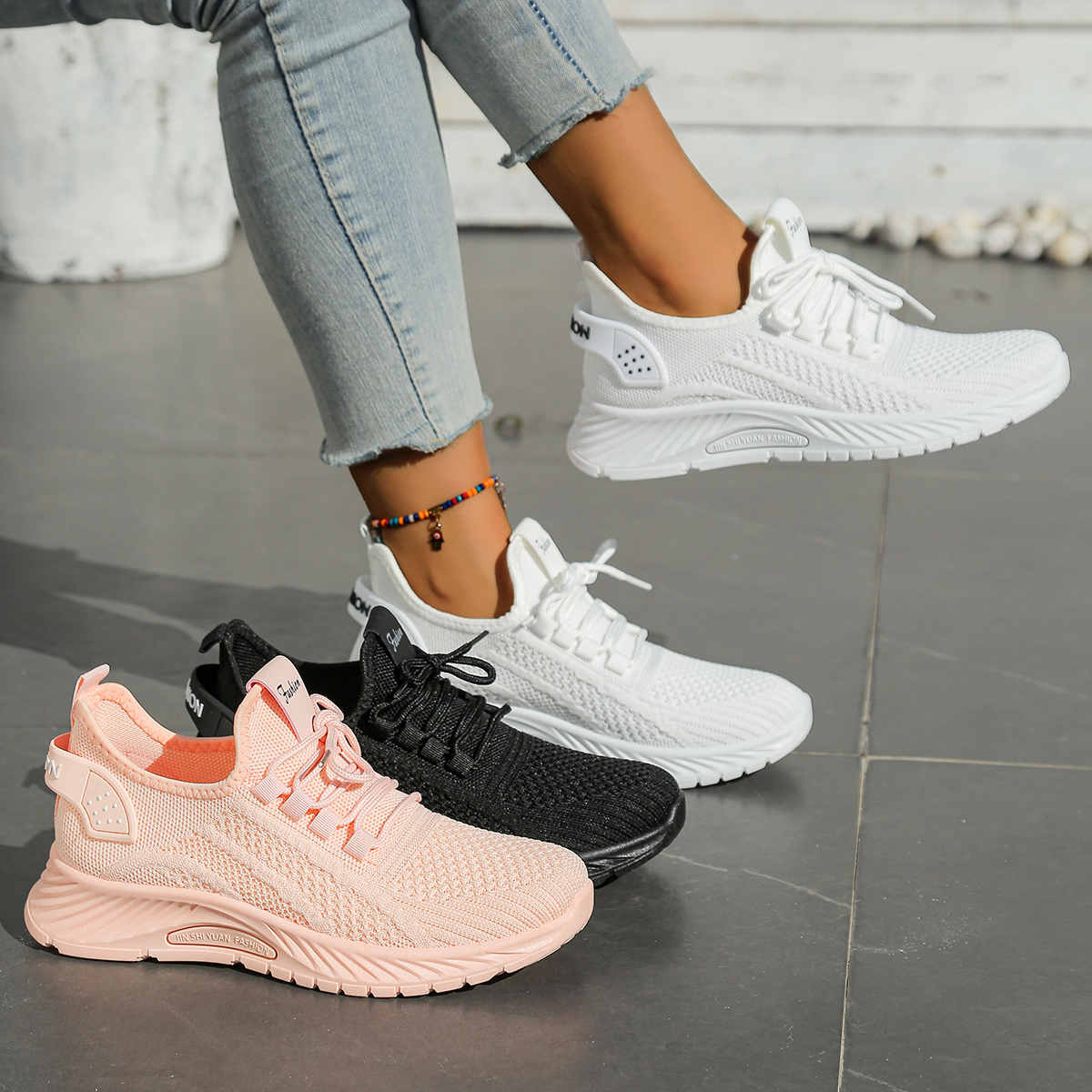 Women shoes casual sneaker fal - Street Fashion Ladies avaliação e preço