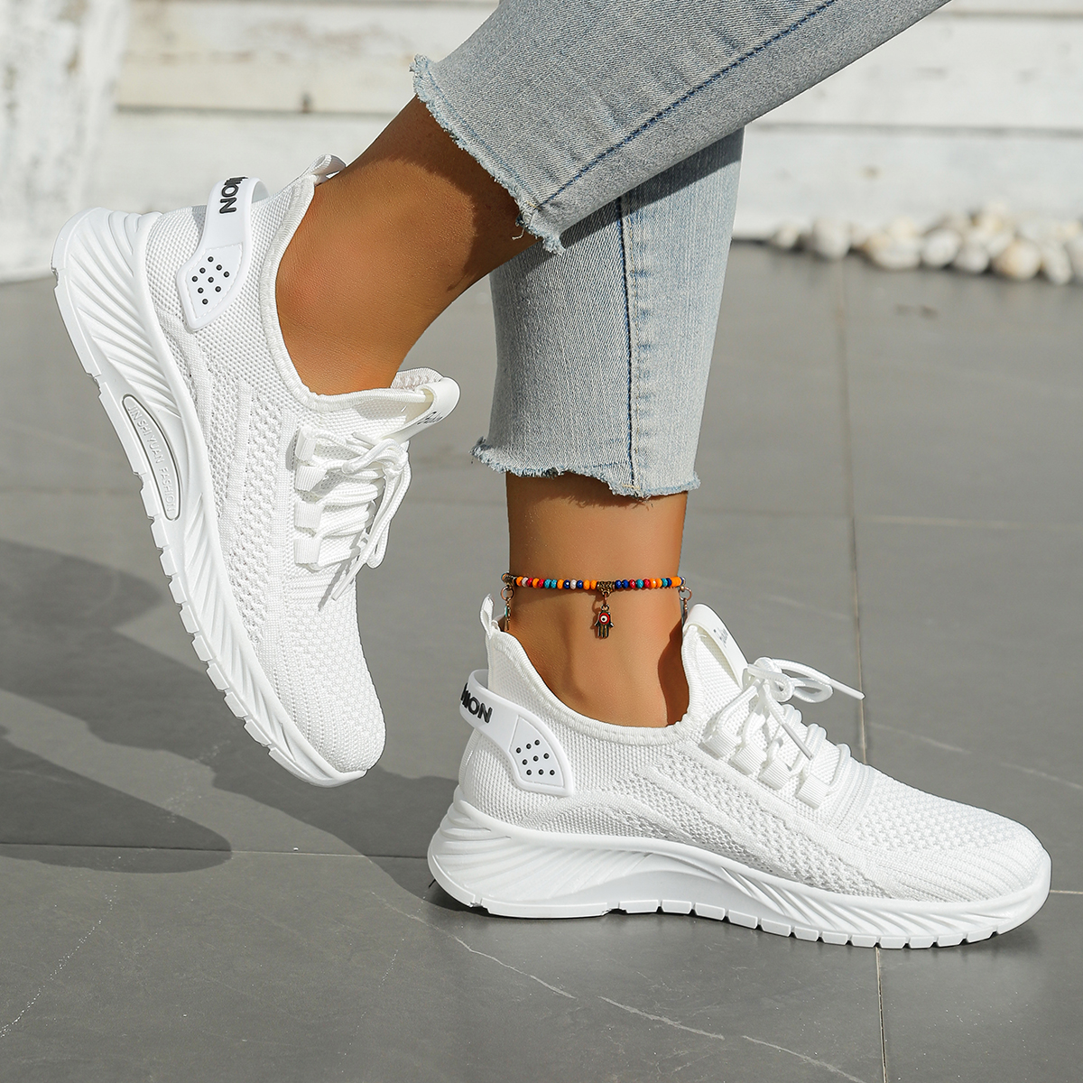 Women shoes casual sneaker fal - Street Fashion Ladies avaliação e preço