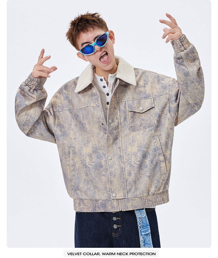 Mens Jacket Coat Figure Popula - Street Fashion Now avaliação e preço