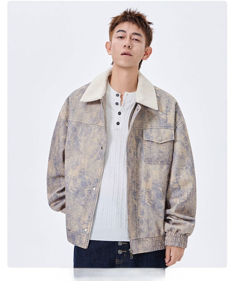 Mens Jacket Coat Figure Popula - Street Fashion Now avaliação e preço
