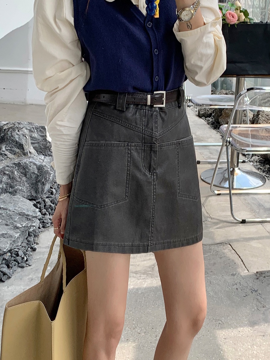 High Waist PU Leather  Skirt W - Street Fashion Now avaliação e preço