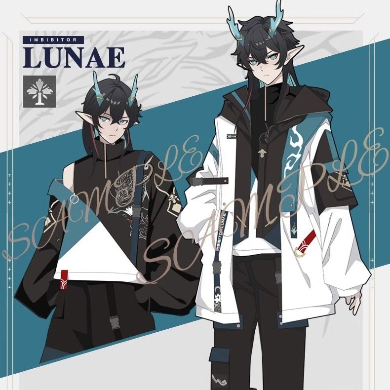 Anime Dan Heng Imbibitor Lunae - Street Fashion Harajuku avaliação e preço