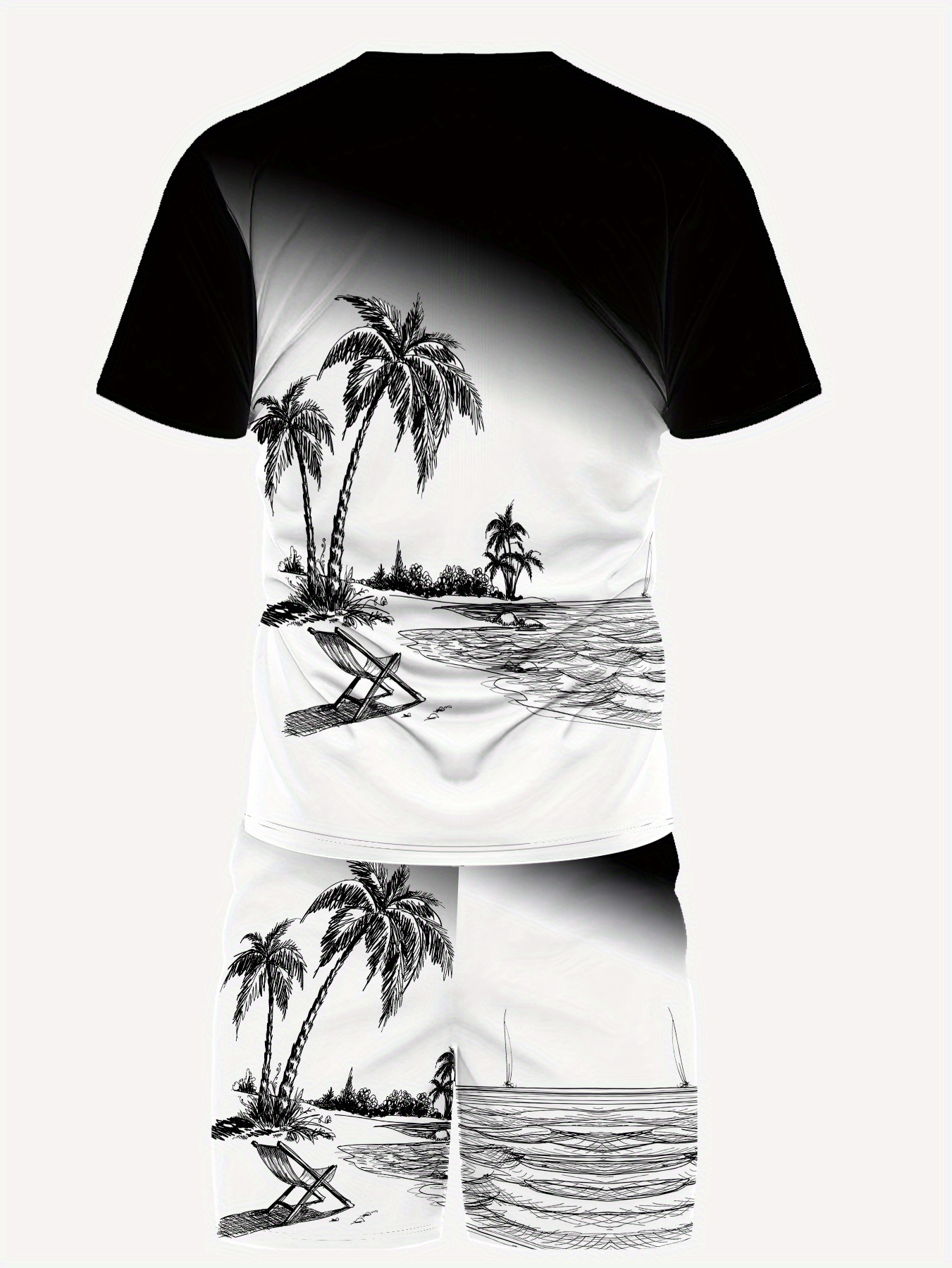 2026 Summer New Men's Short-Sl - Street Fashion For 2026 avaliação e preço