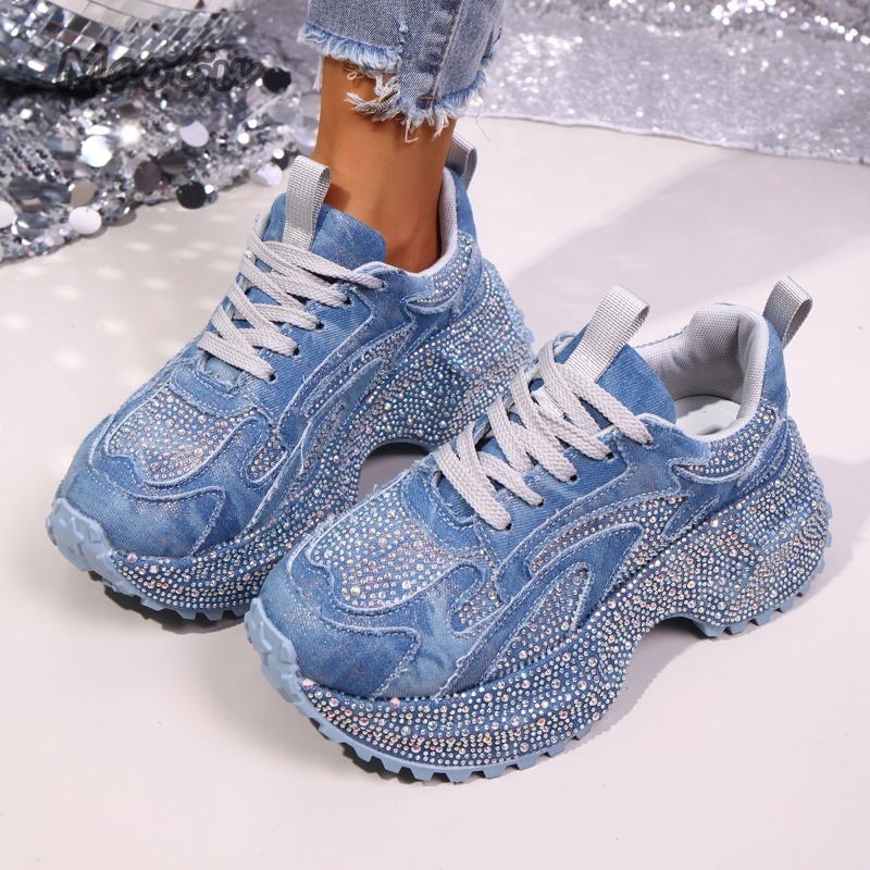 Fashion Rhinestone Women's Chu - Street Fashion Ladies avaliação e preço