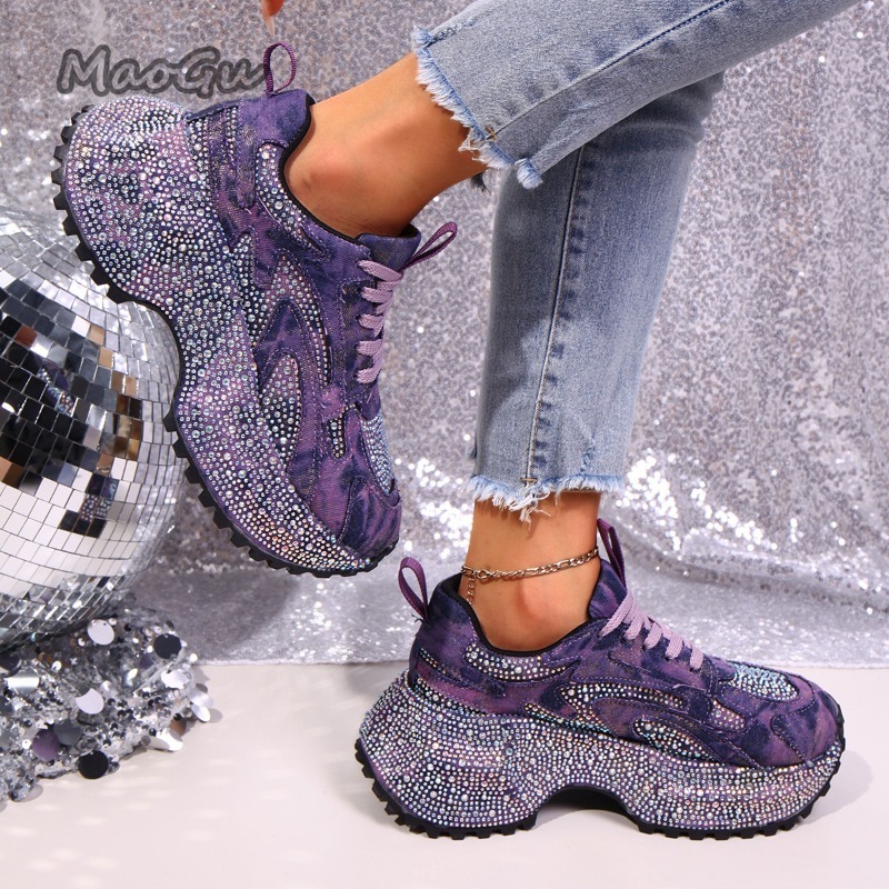 Fashion Rhinestone Women's Chu - Street Fashion Ladies avaliação e preço