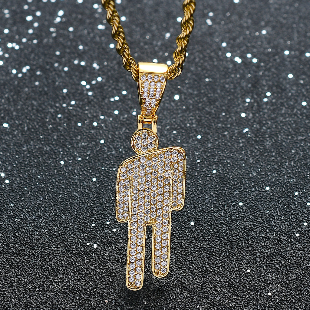 Hip Hop Necklace Stainless Ste - Street Fashion Necklace avaliação e preço