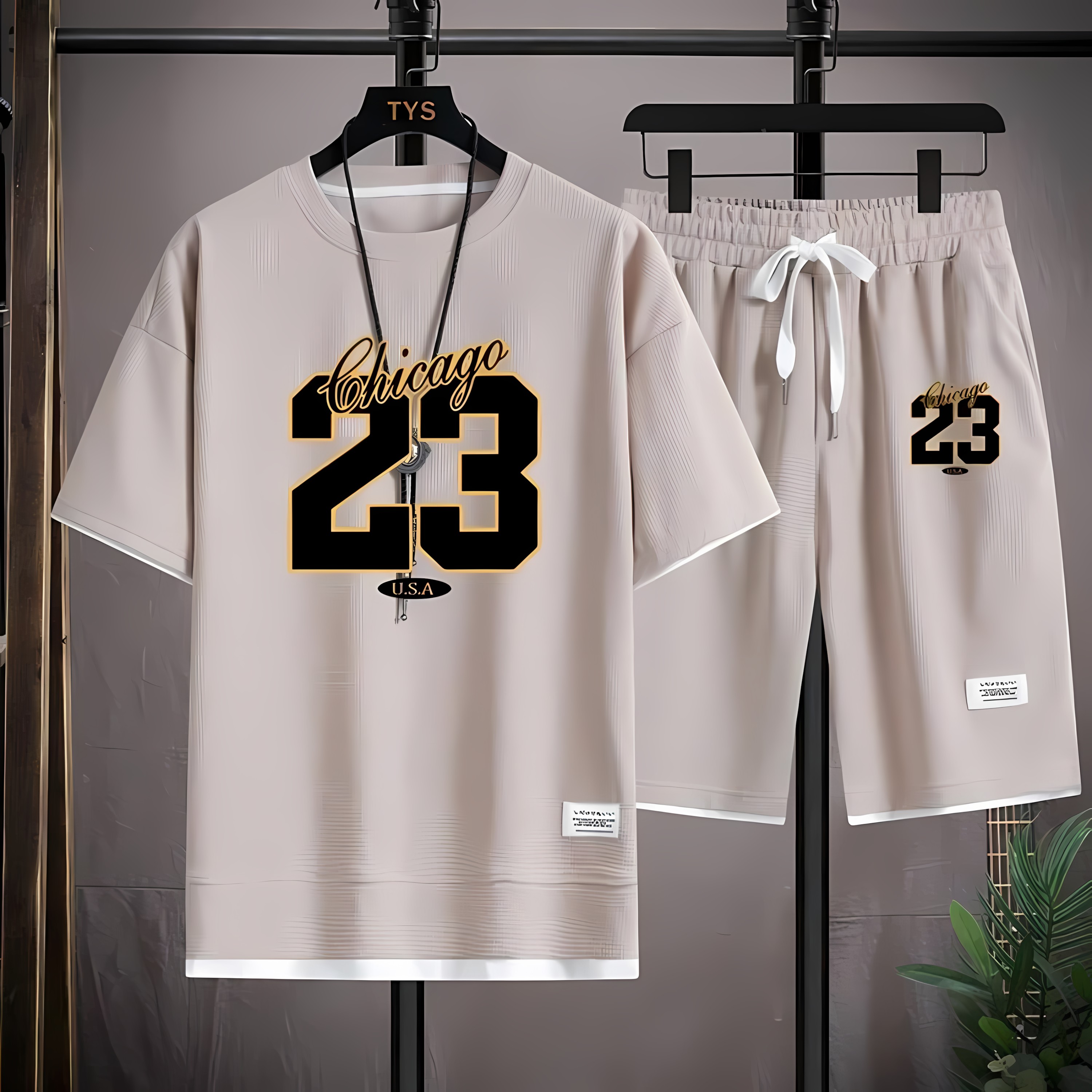 2026summer new men's set featu - Street Fashion Co avaliação e preço