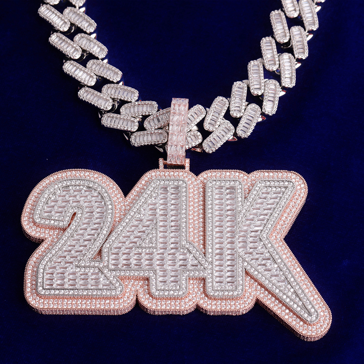 Bubble Letter Customized Name  - Street Fashion Necklace avaliação e preço