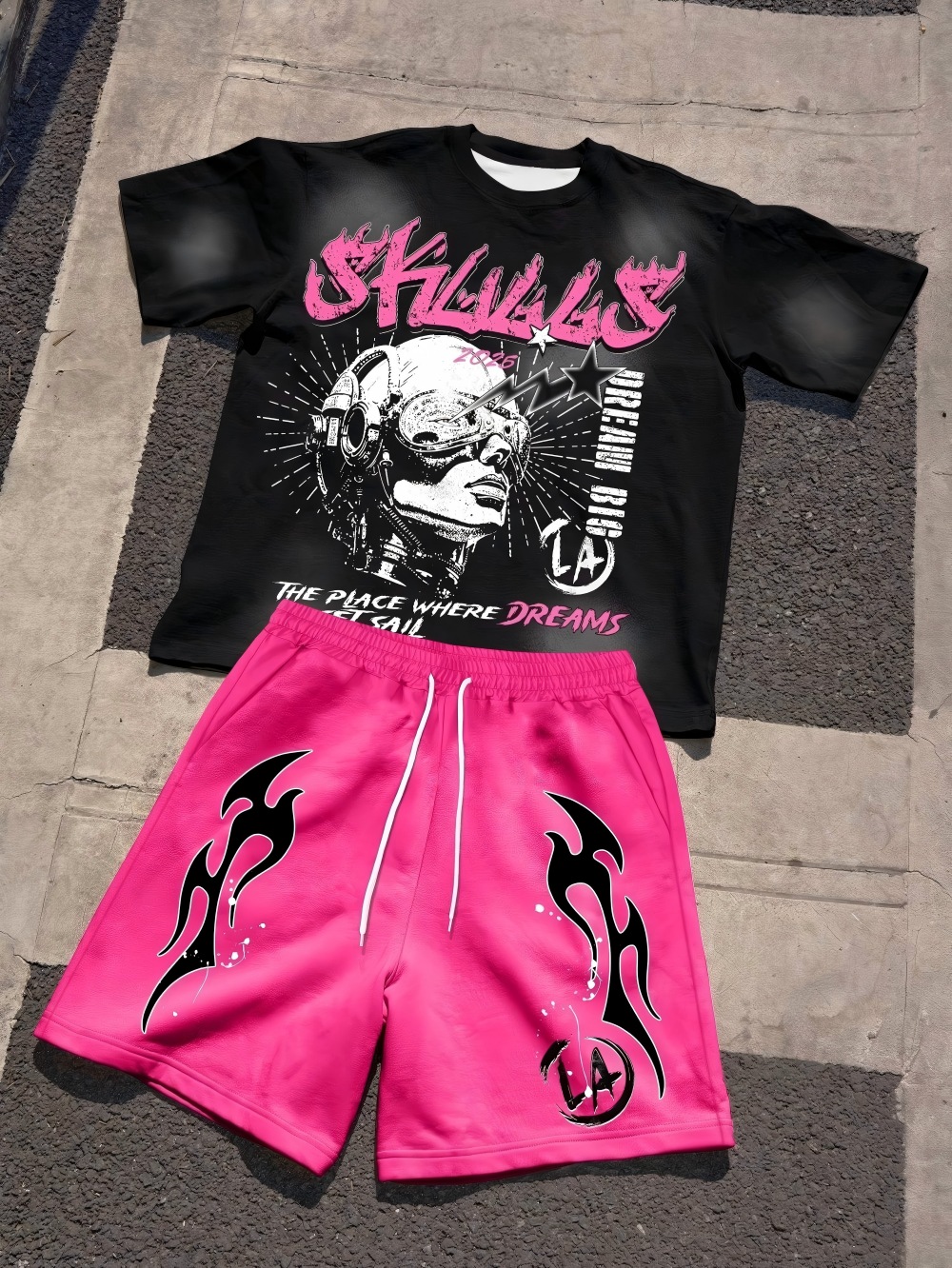 2026 Summer New Men's Short-Sl - Street Fashion For 2026 avaliação e preço