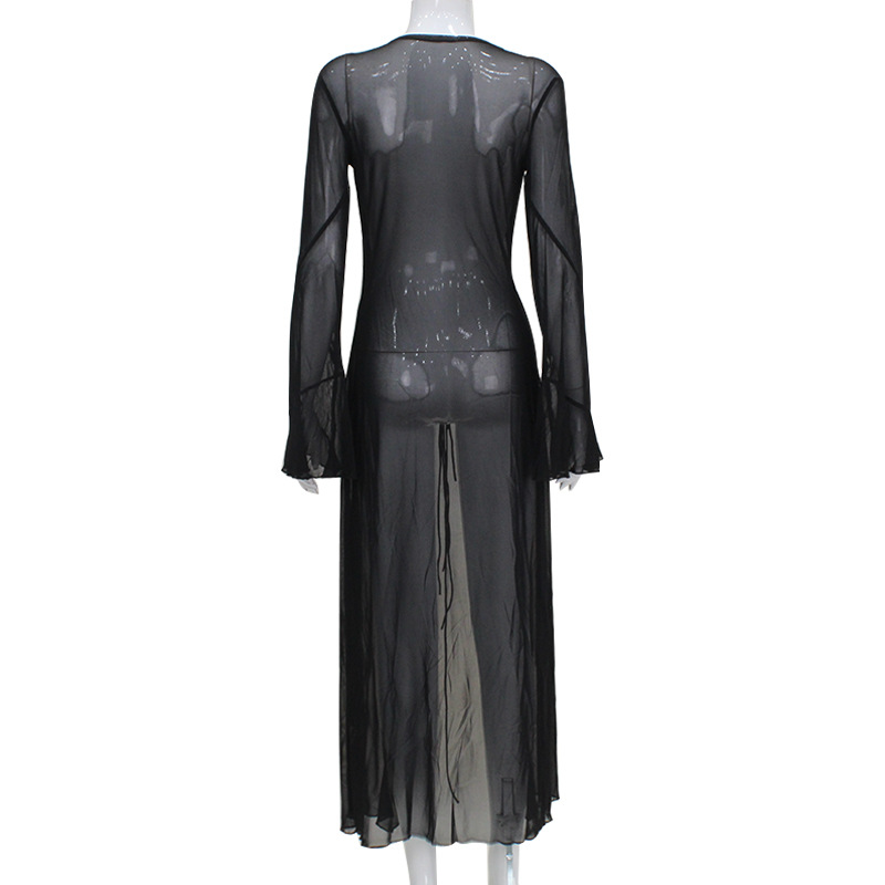 Sexy Women's Mesh See-through  - Street Fashion Necklace avaliação e preço