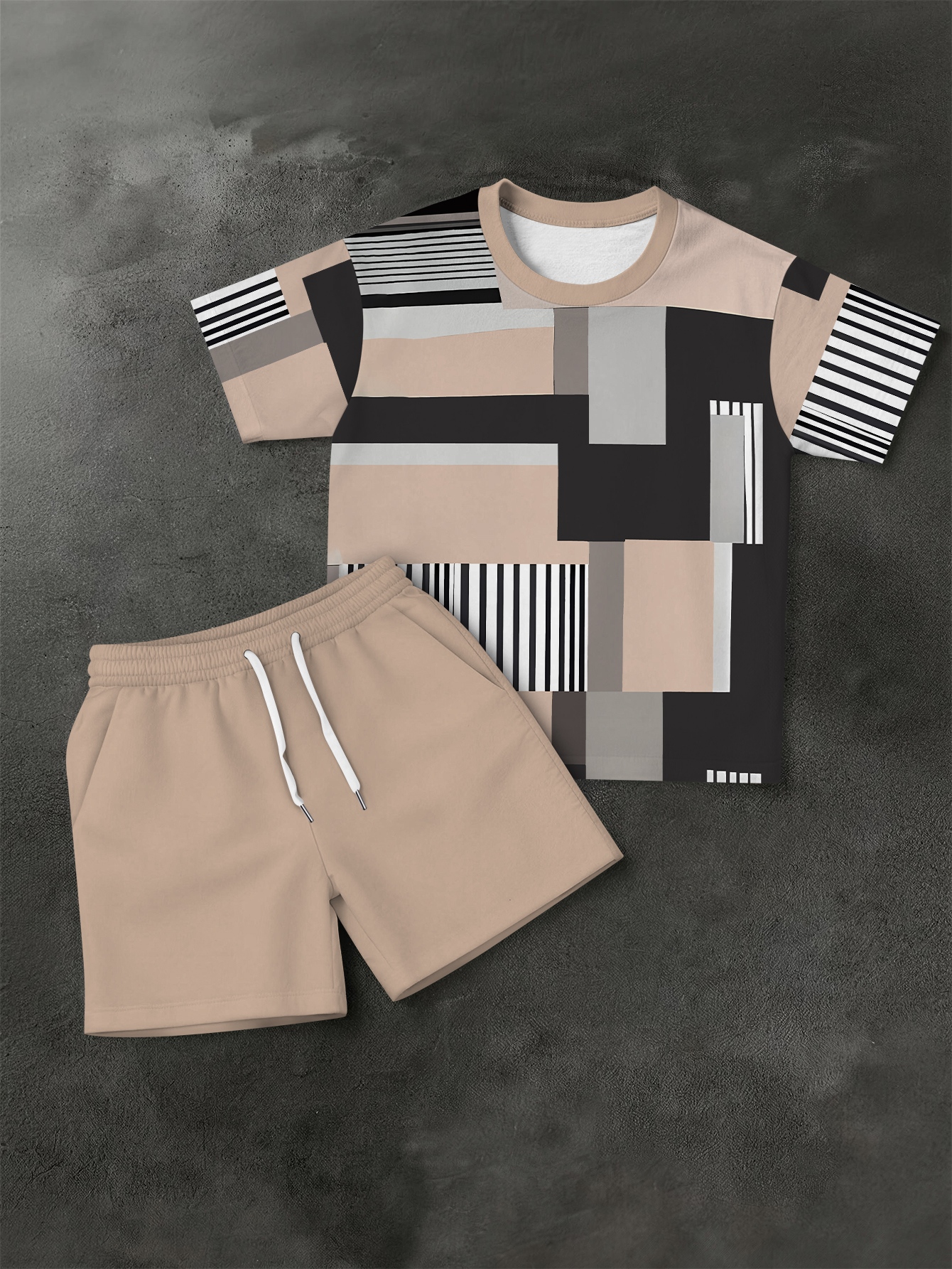 2026 Summer New Men's Short-Sl - Street Fashion For 2026 avaliação e preço