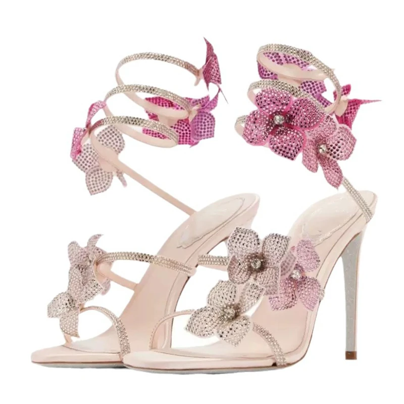 Eilyken Sexy CRYSTAL Flower Th - Street Fashion Ladies avaliação e preço