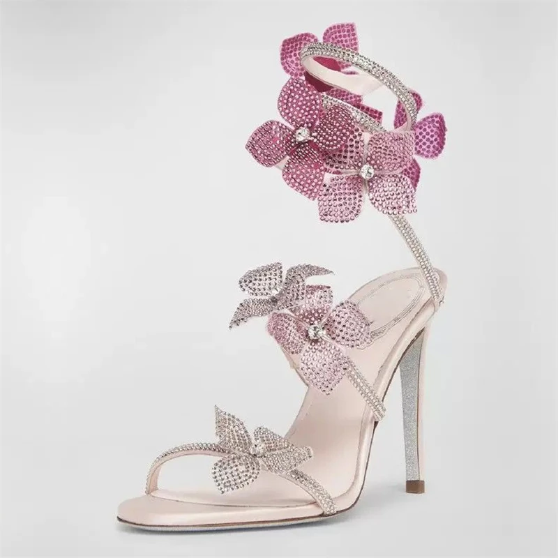 Eilyken Sexy CRYSTAL Flower Th - Street Fashion Ladies avaliação e preço