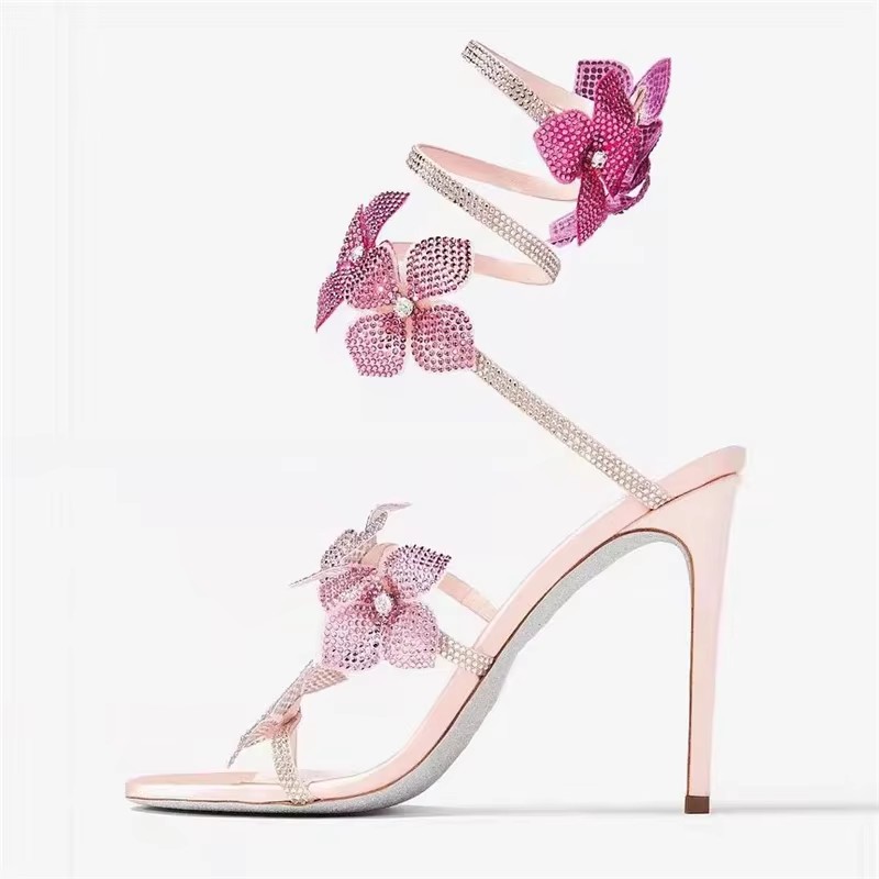 Eilyken Sexy CRYSTAL Flower Th - Street Fashion Ladies avaliação e preço