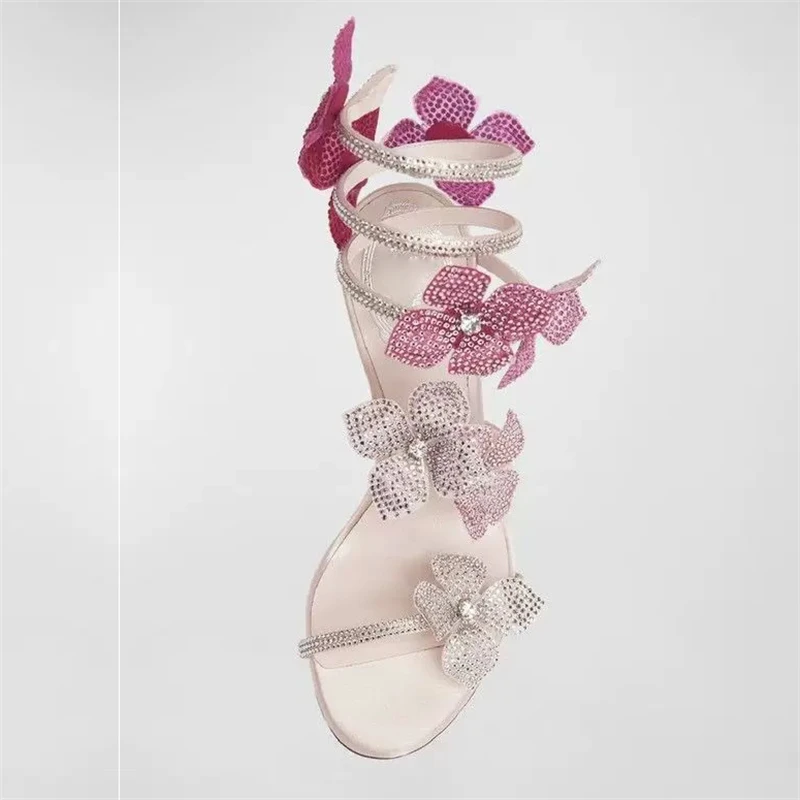 Eilyken Sexy CRYSTAL Flower Th - Street Fashion Ladies avaliação e preço