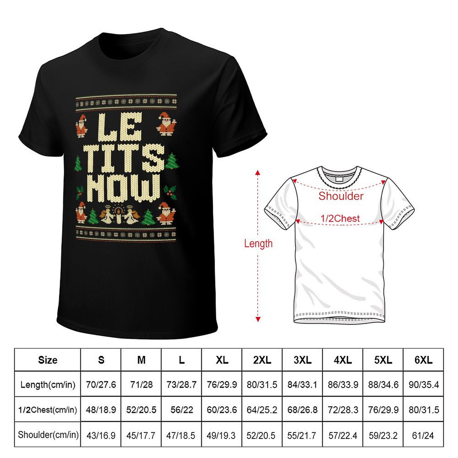 Le Tits Now Christmas Ugly Swe - Street Fashion Now avaliação e preço