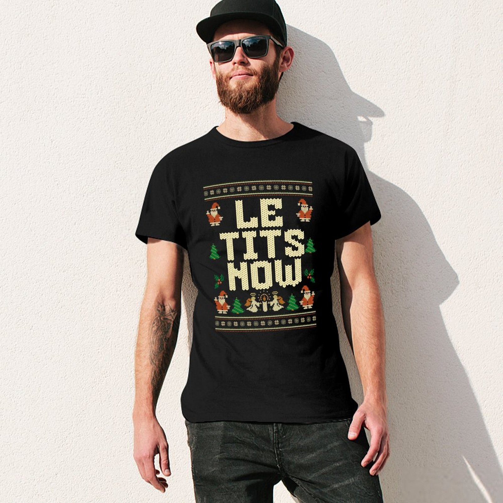 Le Tits Now Christmas Ugly Swe - Street Fashion Now avaliação e preço