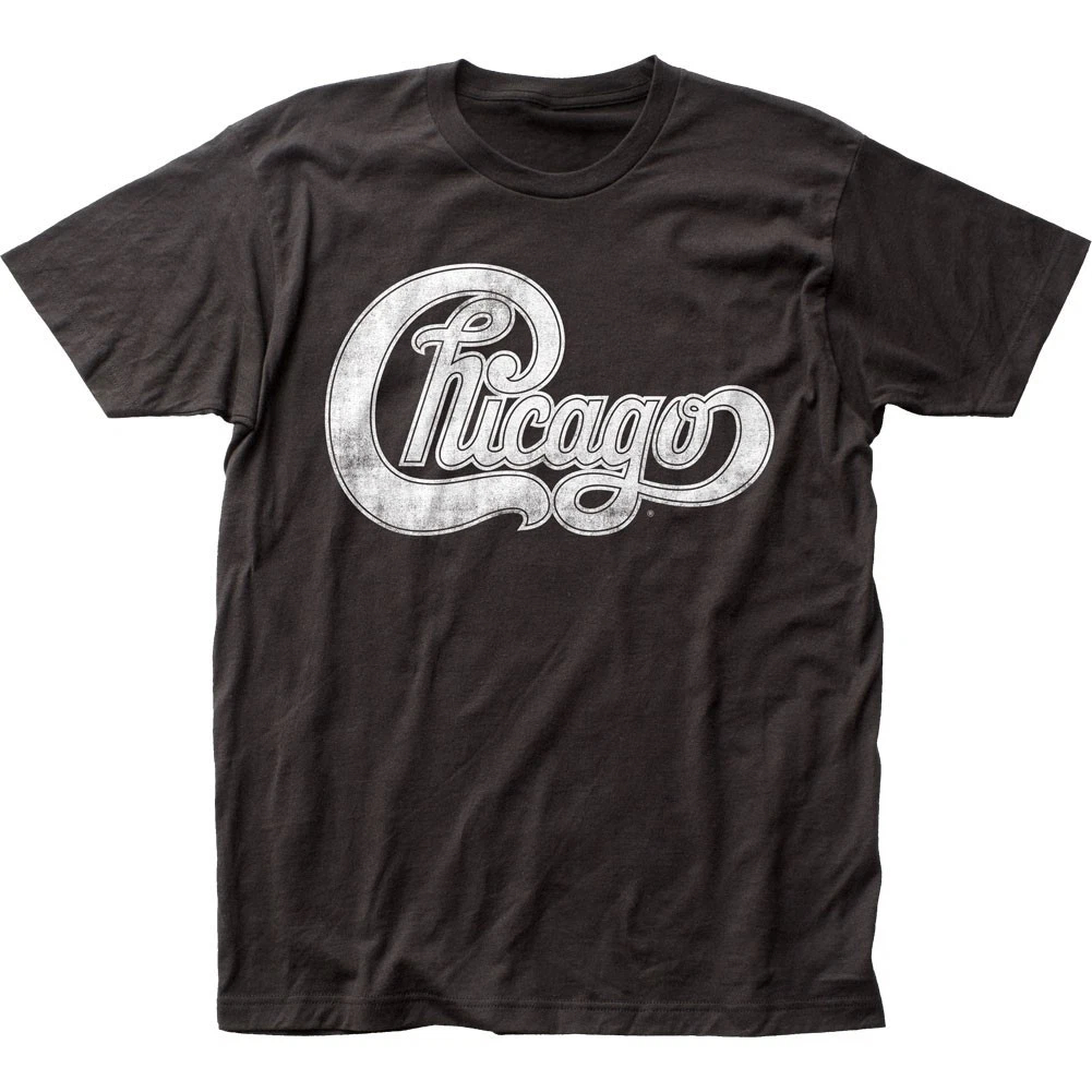 Chicago Logo Mens T Shirt Musi - Street Fashion Chicago avaliação e preço
