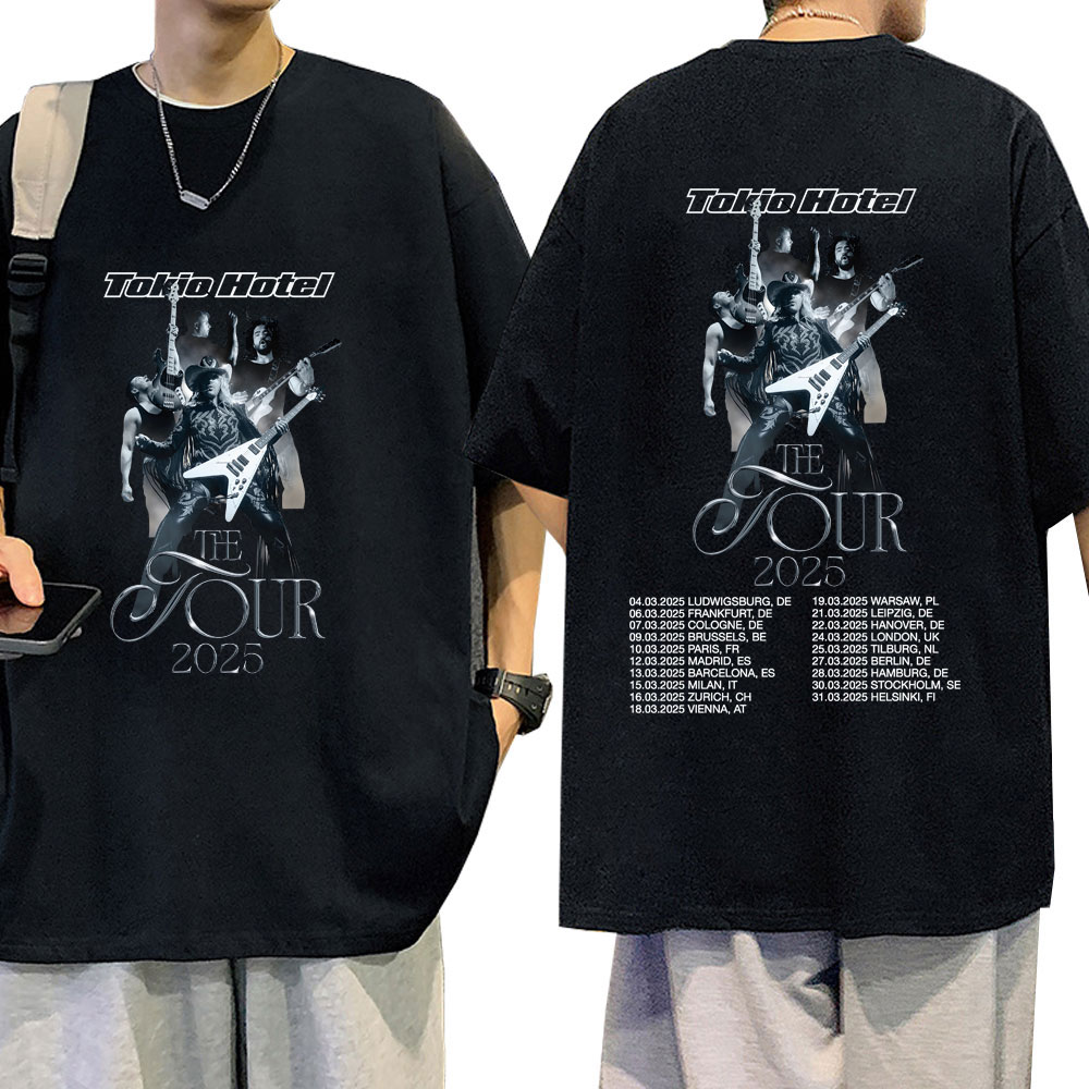 German Rock Band Tokio Hotel T - Street Fashion Chicago avaliação e preço