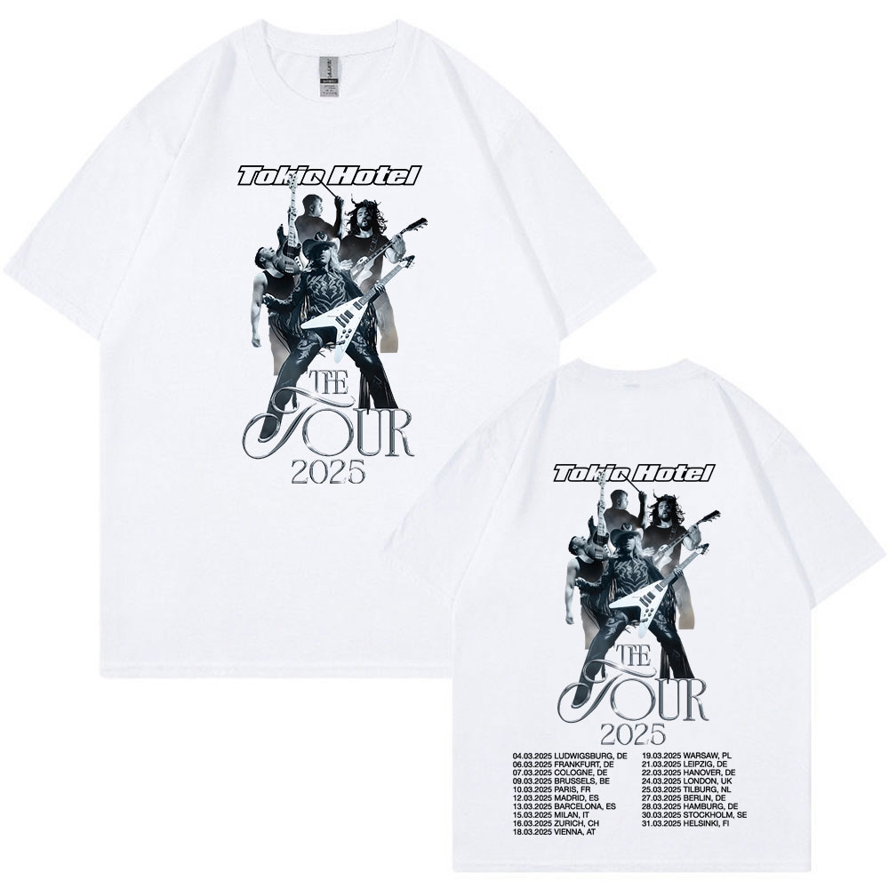 German Rock Band Tokio Hotel T - Street Fashion Chicago avaliação e preço