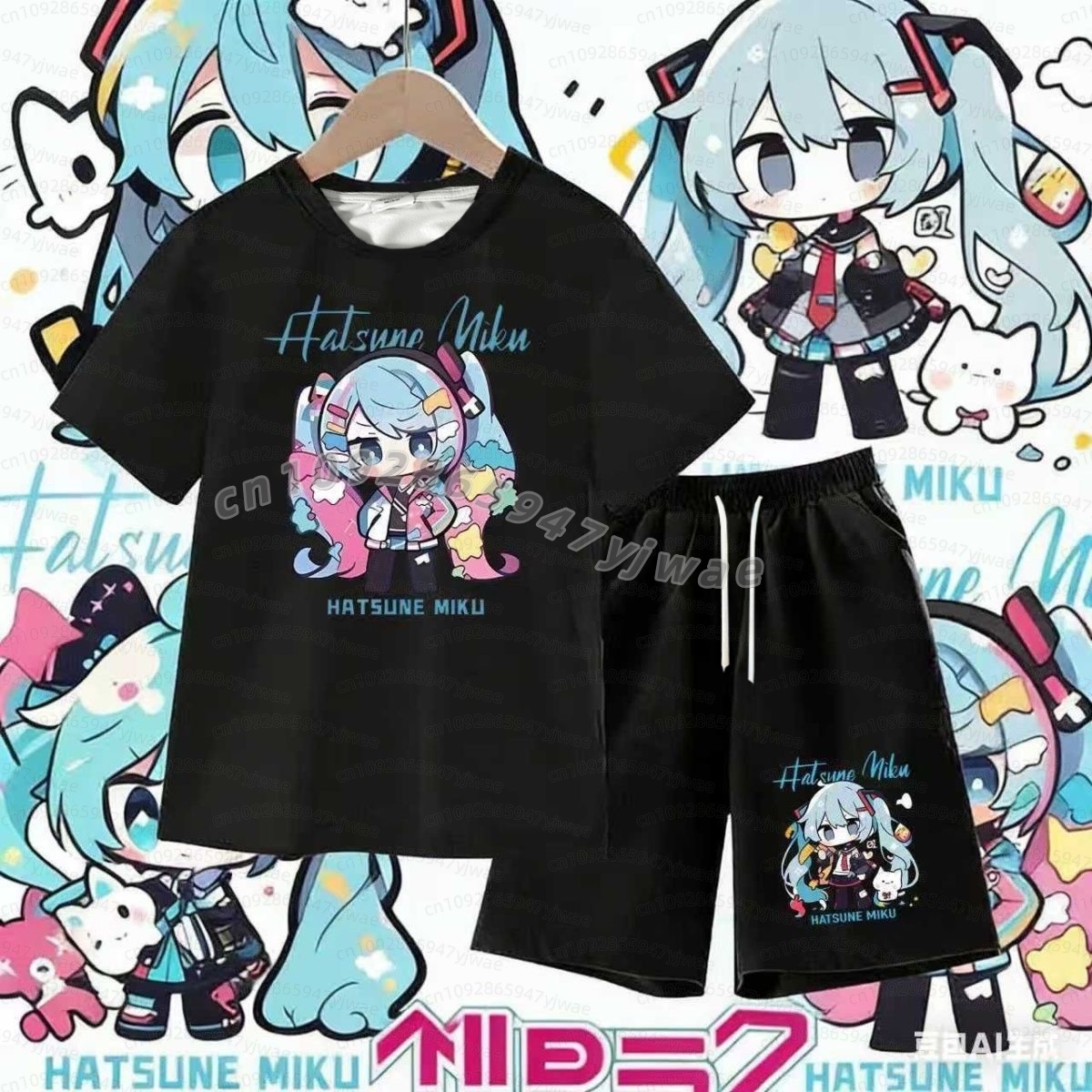 Japanese Anime Hatsune Miku Me - Street Fashion In China avaliação e preço