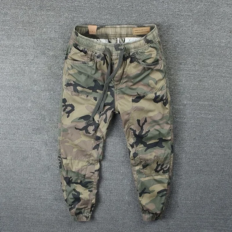 Male Trousers Camouflage Regul - Street Fashion Harajuku avaliação e preço