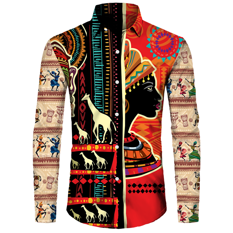 Ancient Egypt Printed Men's Sh - Street Fashion Egypt avaliação e preço