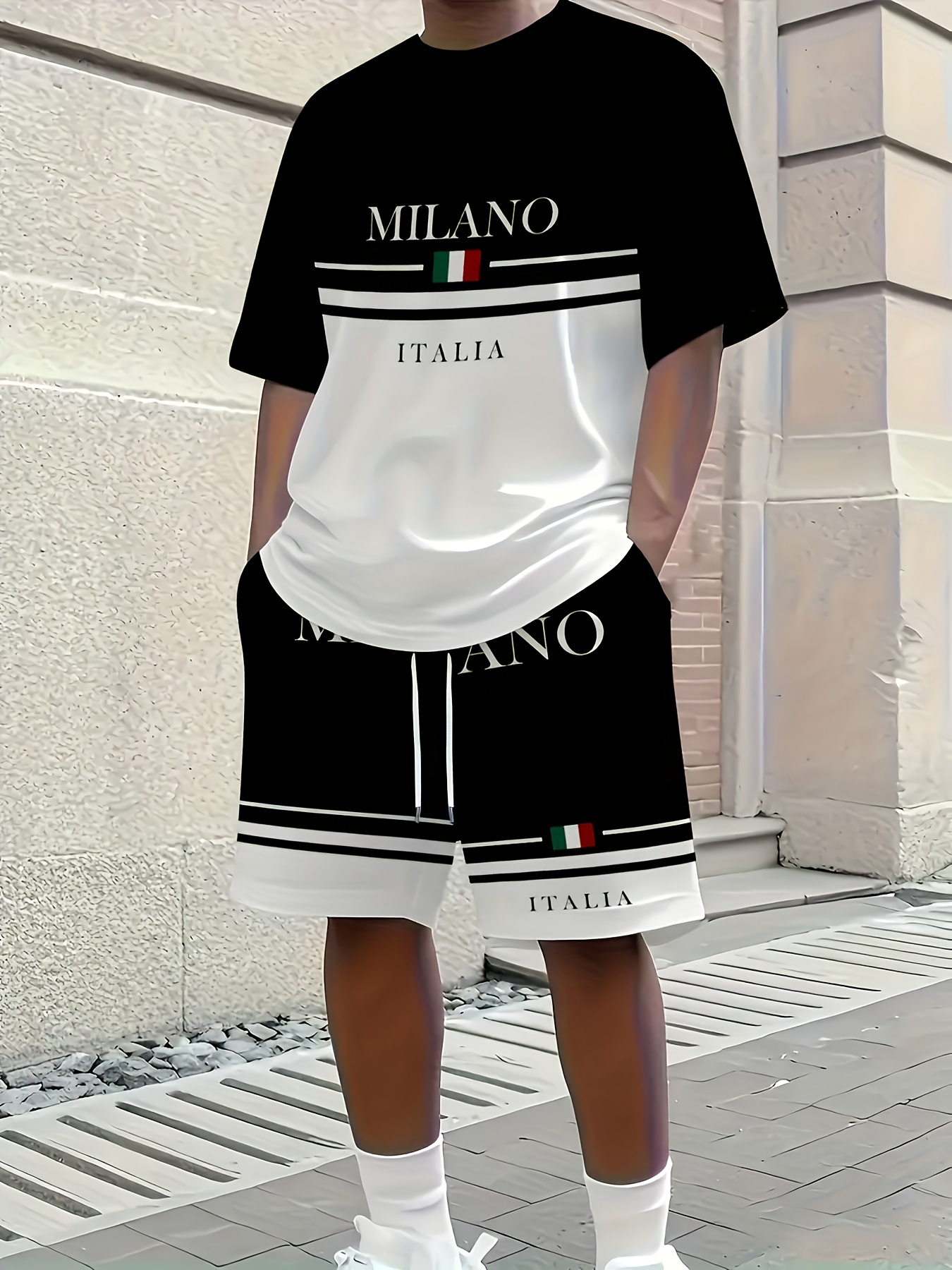 2026 Summer New Men's Short-Sl - Street Fashion For 2026 avaliação e preço