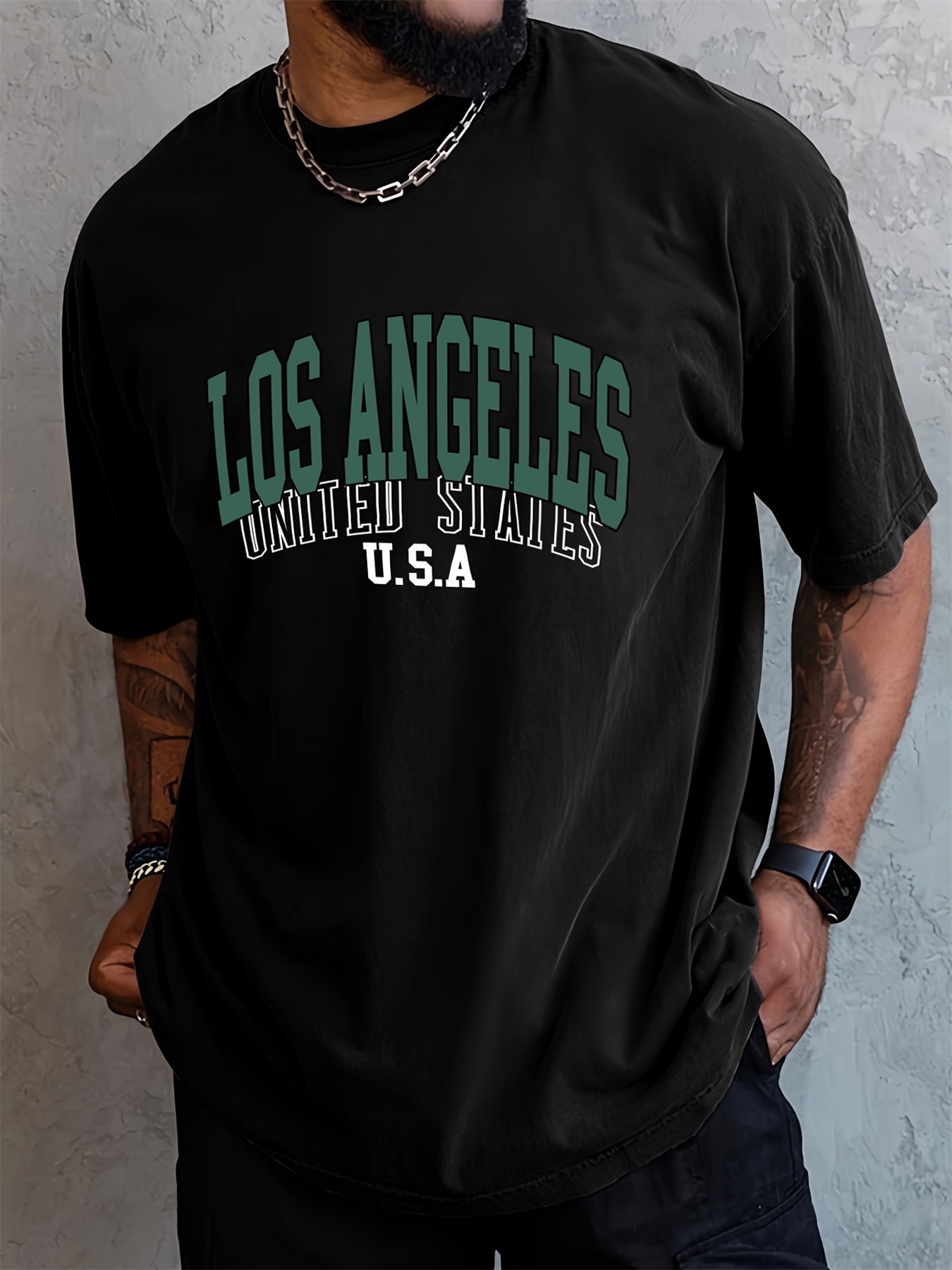 Men's summer 100 cotton fashio - Street Fashion Chicago avaliação e preço