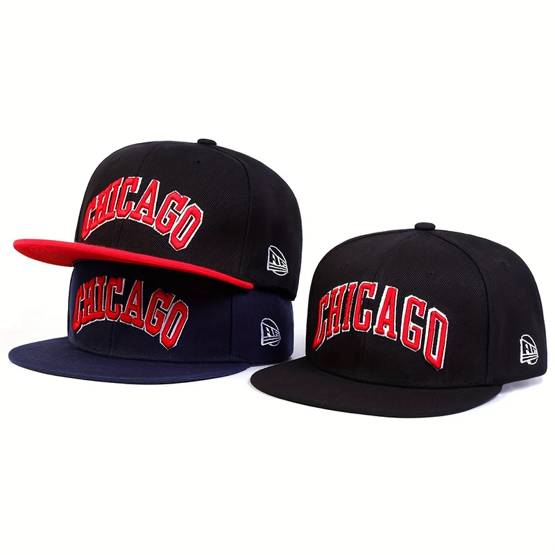 Fashion Letter CHICAGO Embroid - Street Fashion Chicago avaliação e preço