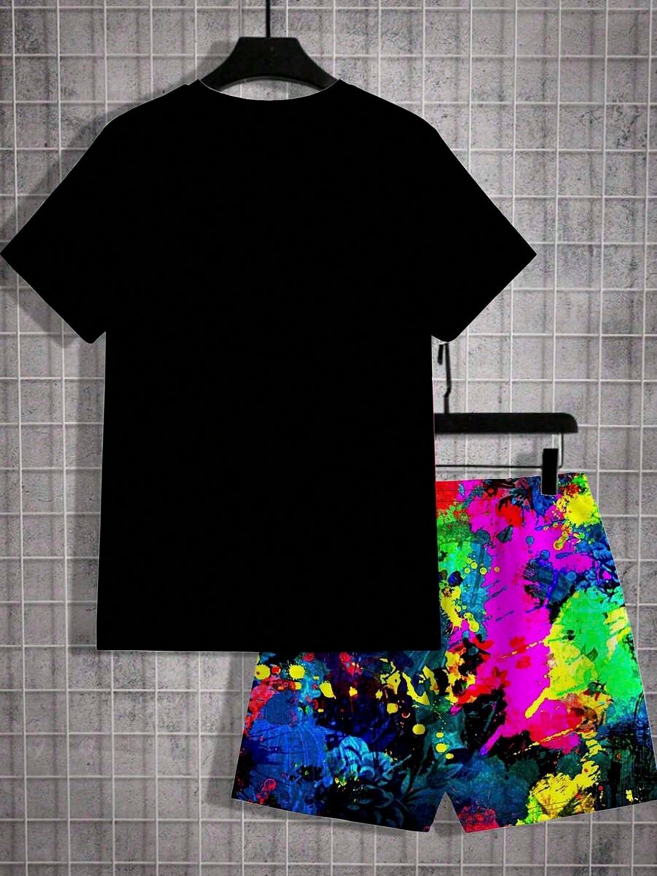 2026 Summer New Men's Short-Sl - Street Fashion In China avaliação e preço