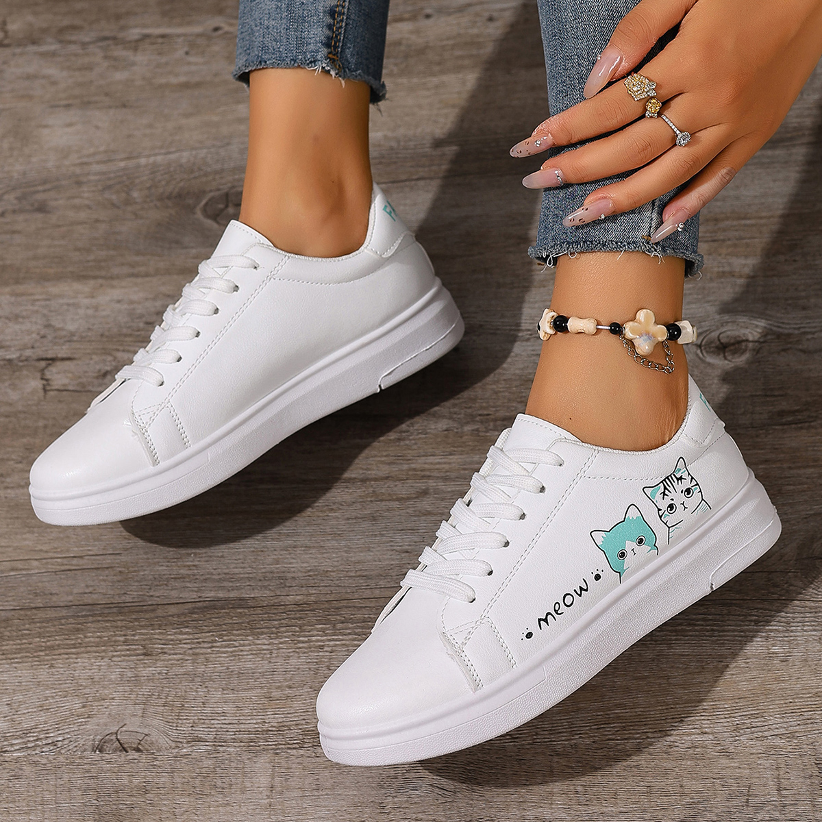 Women Sneakers Fashion Breathb - Street Fashion Ladies avaliação e preço