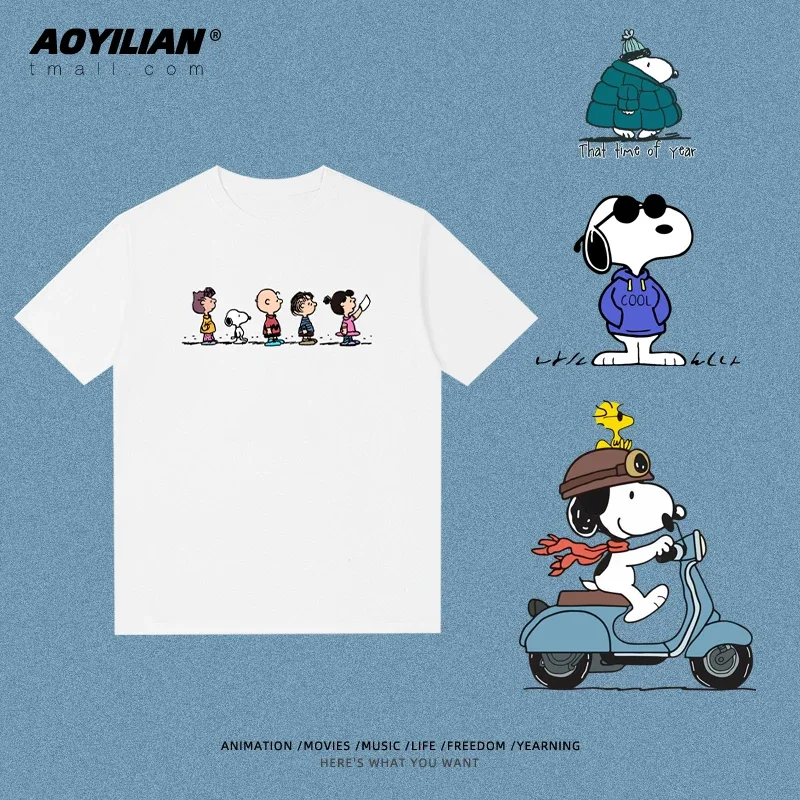 Snoopy T-shirt Charlie Brown c - Street Fashion Co avaliação e preço