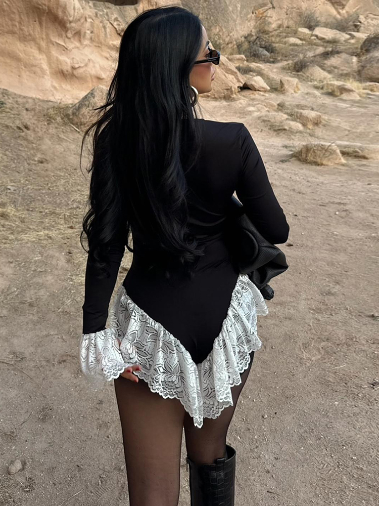 Weird Puss Hottie Lace Patchwo - Street Fashion Necklace avaliação e preço