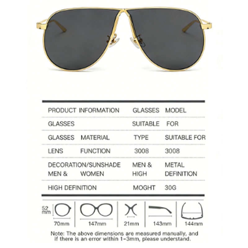 New metal frame sunglasses, hi - Street Fashion High End avaliação e preço